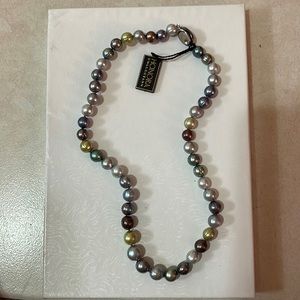 Honora 18” Freshwater pearl multicolored pearl necklace.